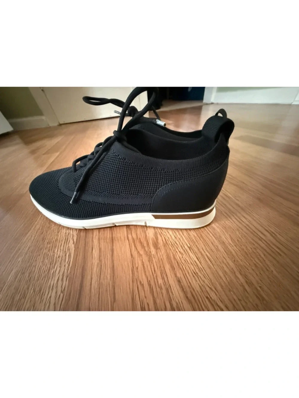 Hawker Rye men’s US 11 black knit  hybrid, Oxford sneakers new without tag